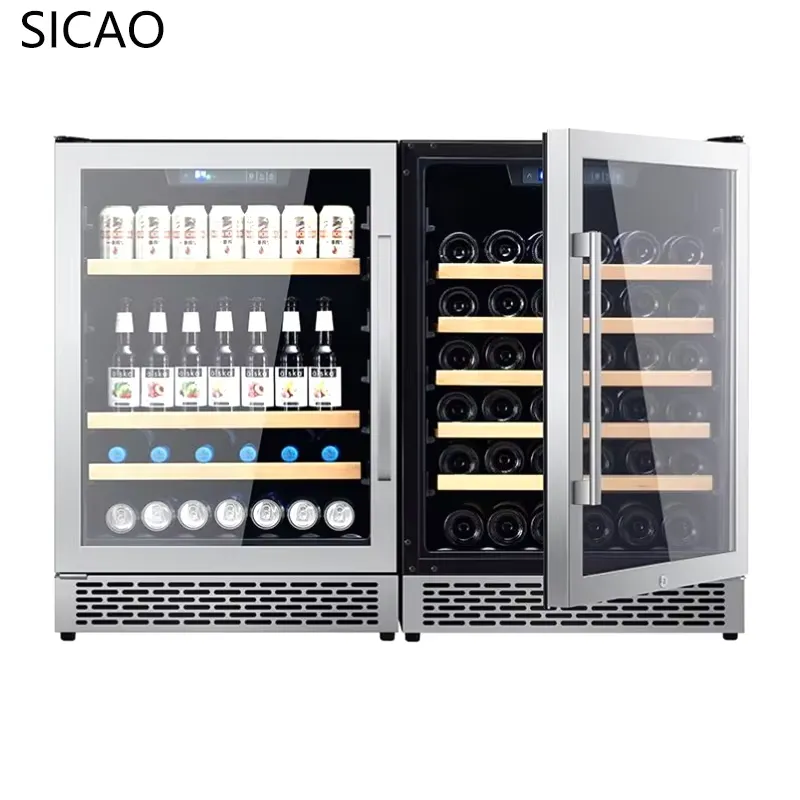Wine Beer Cooler Fridge - Refrigerador de Vino y Cerveza de