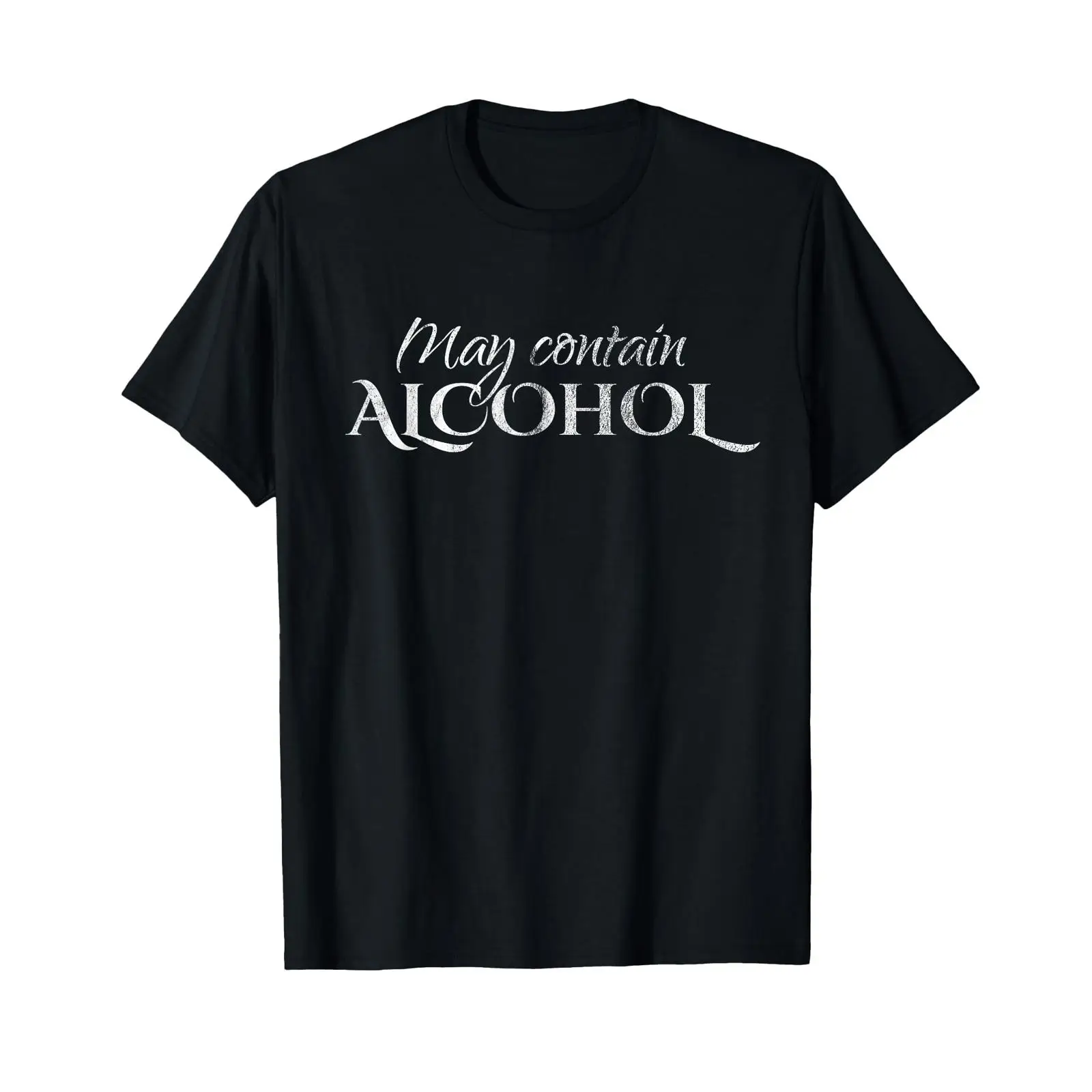Beer Wine Gin - Camiseta vintage con estampado de bebidas