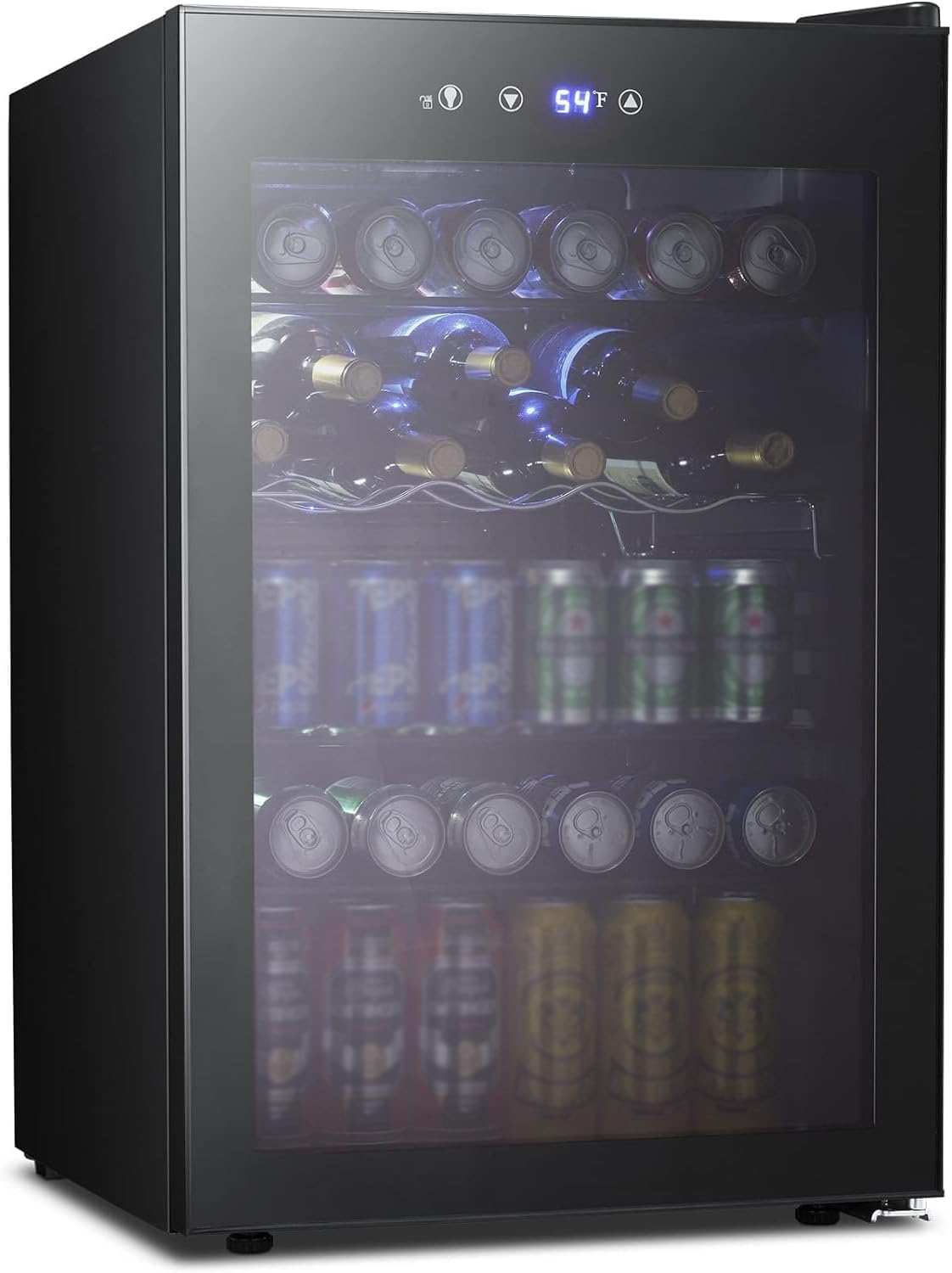 Wine Beer Cooler Fridge - Enfriador de Bebidas de 4.5 Pies