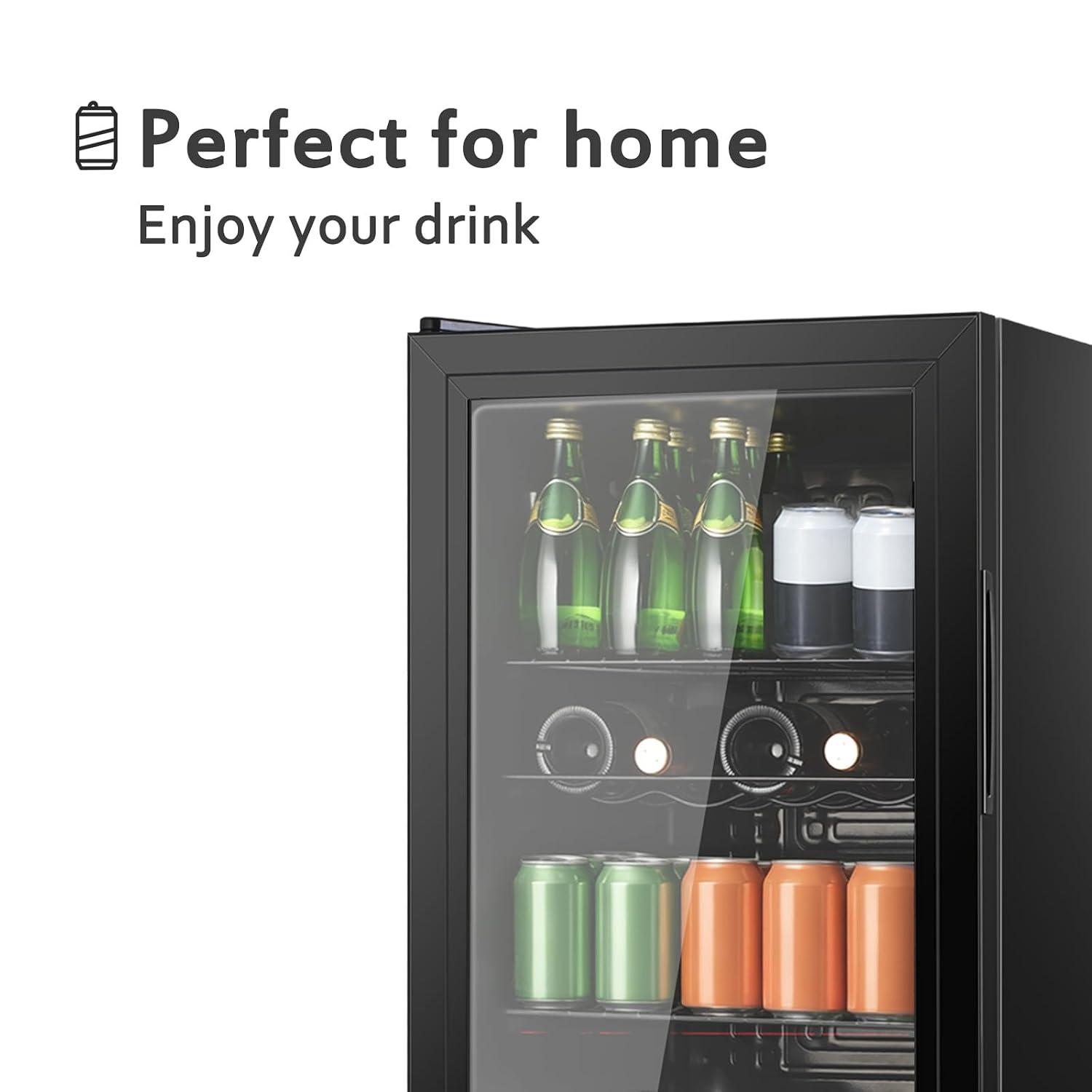 Refrigerador para Bebidas de 4 - Wine Beer Cooler Fridge reseña y precio