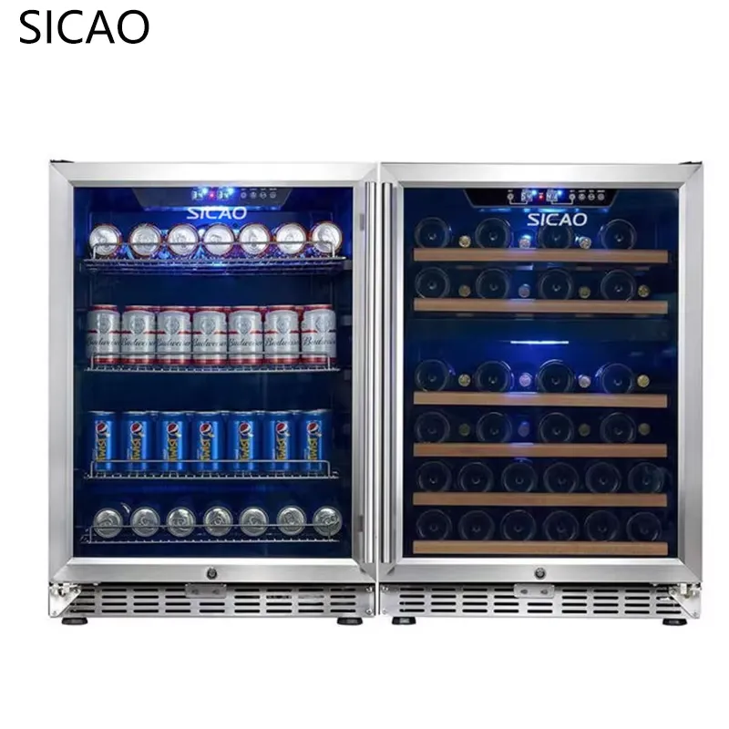 Refrigerador de Vino y Cerveza - Wine Beer Cooler Fridge reseña y precio