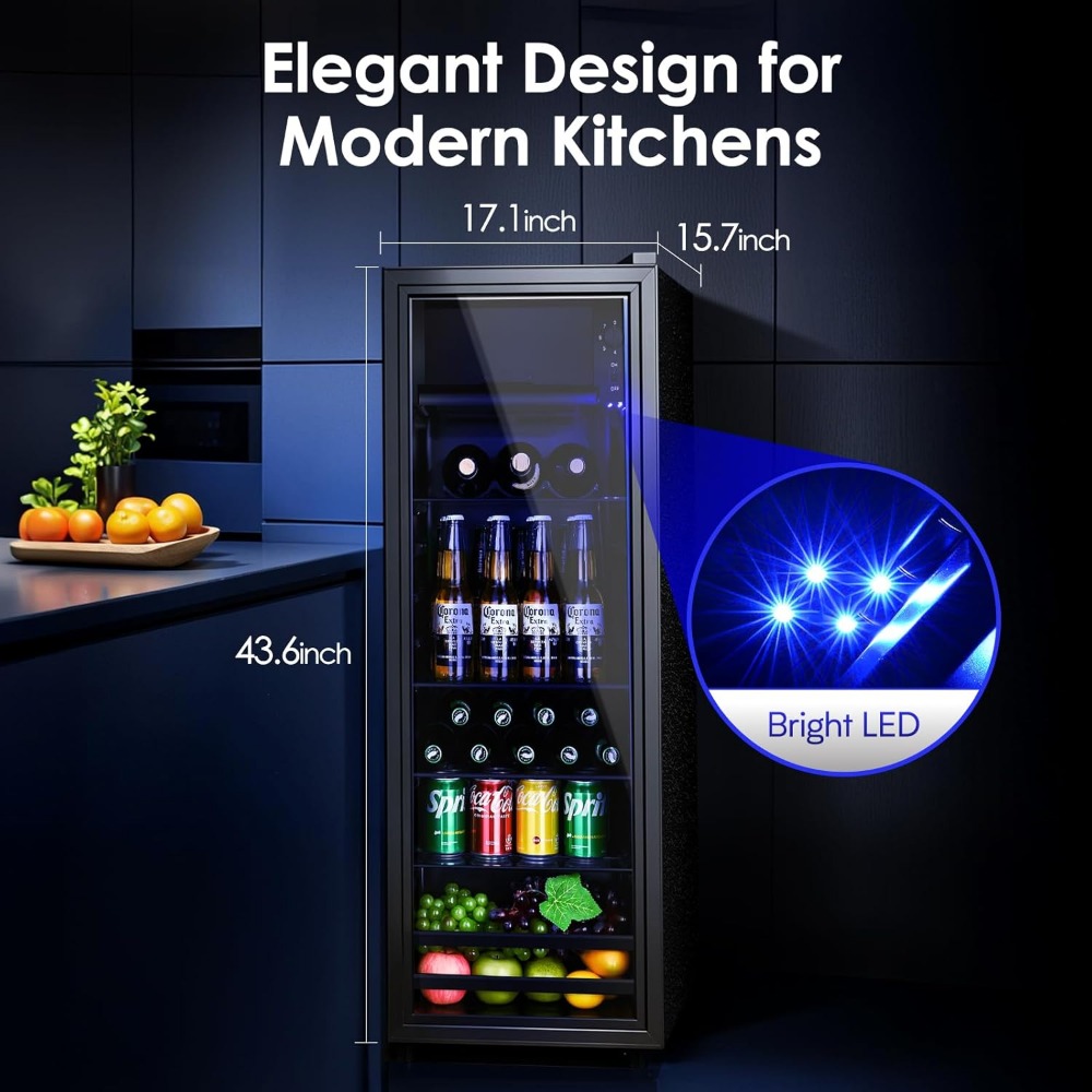 Dispensador de Bebidas Pequeño - Wine Beer Cooler Fridge reseña y precio