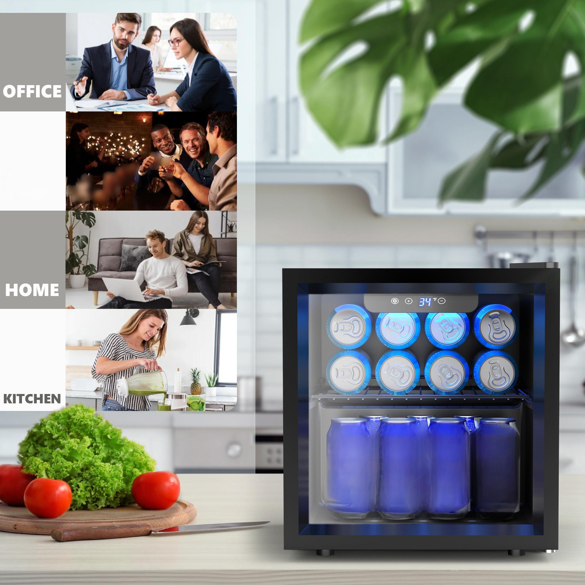 Mini Refrigerador EKOJUCE con  - Wine Beer Cooler Fridge reseña y precio