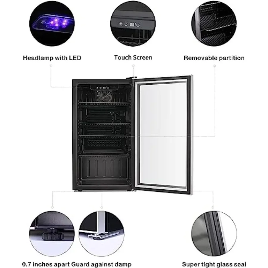 Nevera/Armario Enfriador de Vi - Wine Beer Cooler Fridge reseña y precio
