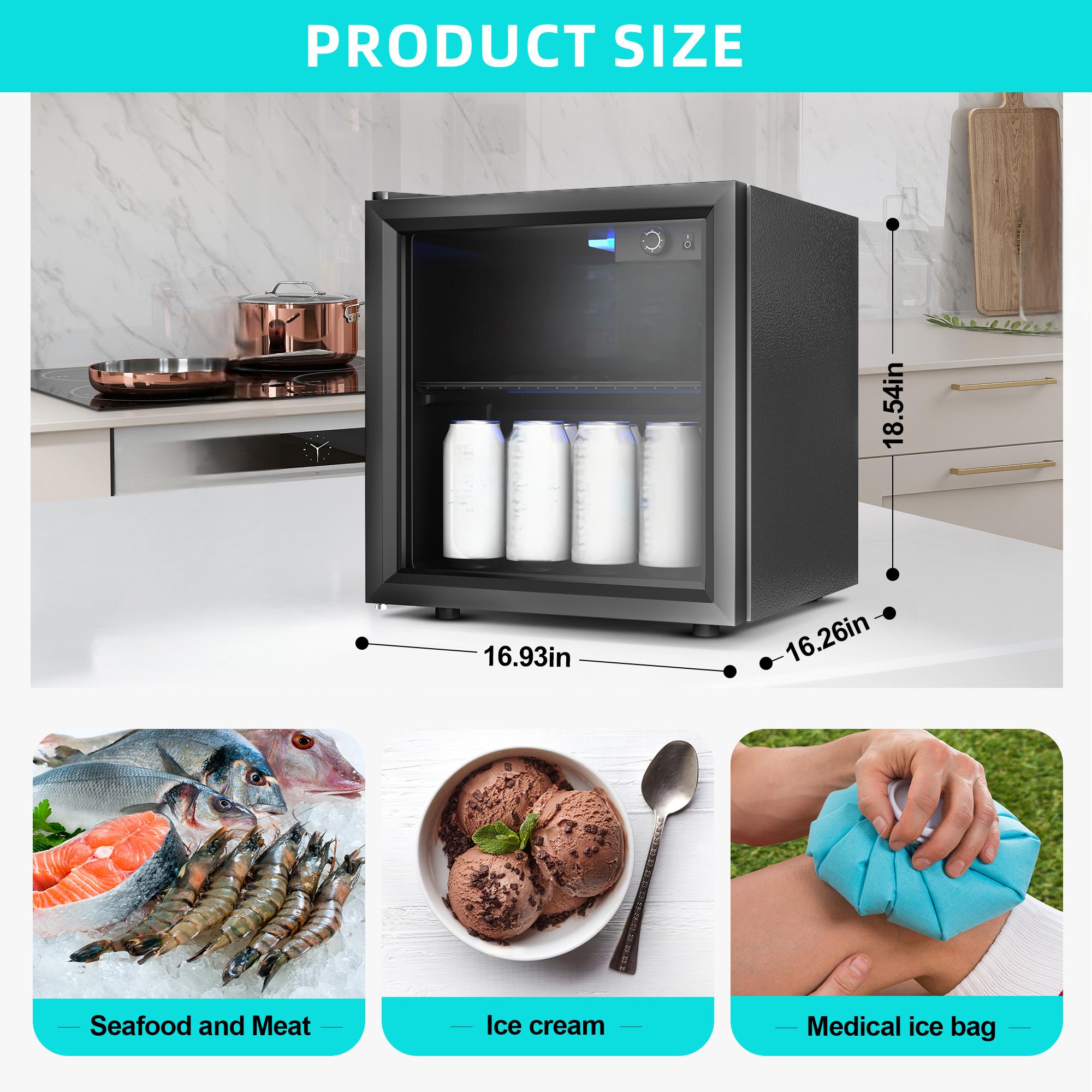 Mini Refrigerador EKOJUCE con  - Wine Beer Cooler Fridge reseña y precio