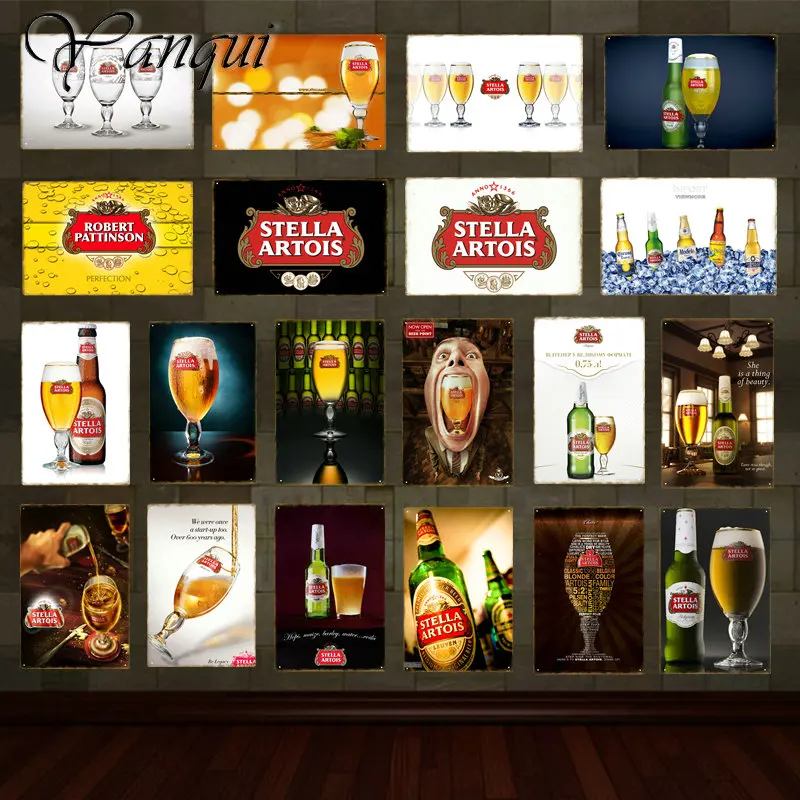 Retro vino cerveza marca Stell - Wine Beer Brand reseña y precio